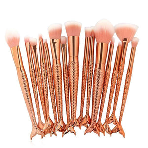 // O R I A  - Mythical 15pc Mermaid Makeup Brush Set