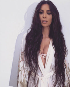 Kim Kardashian's Super Long Locks